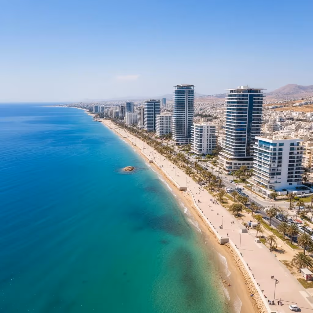 Limassol coastal properties background